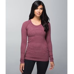 lululemon Swiftly Tech Long Sleeve Shirt Size 8
